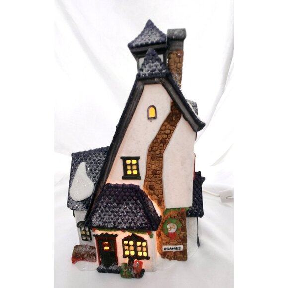 Dept 56 NEENEE'S DOLLS & TOYS North Pole Christmas Village building store 6520-0 - Picture 3 of 7